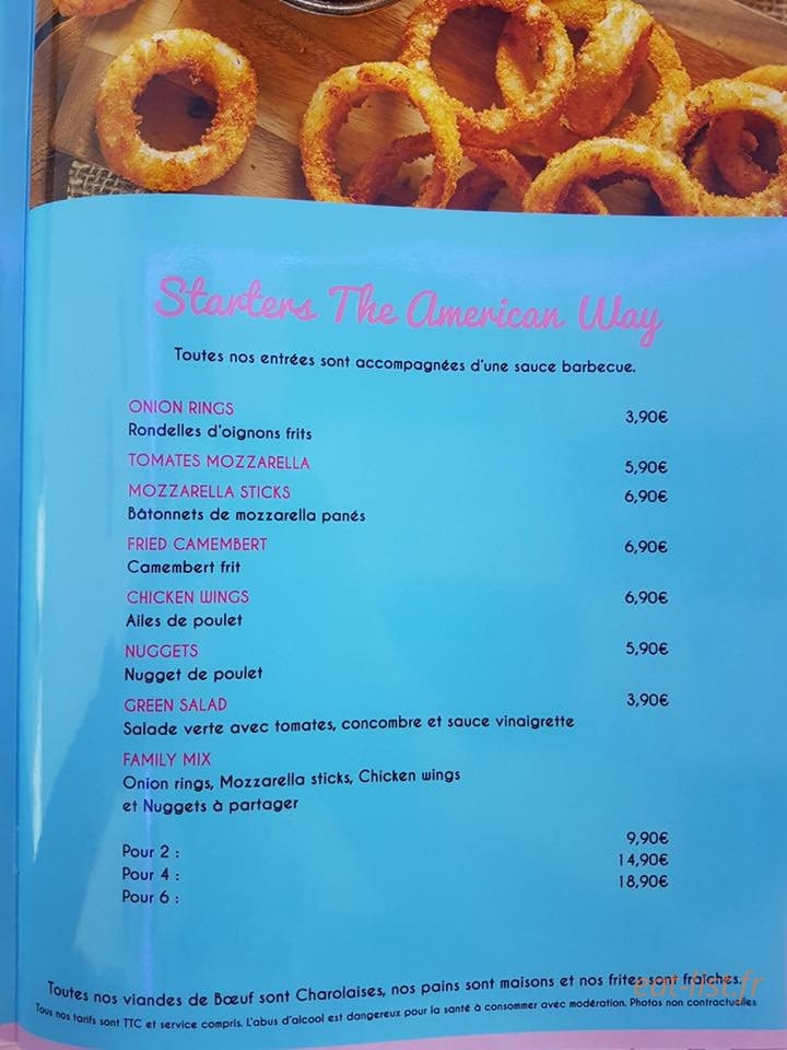 MC Diner — carte page 2