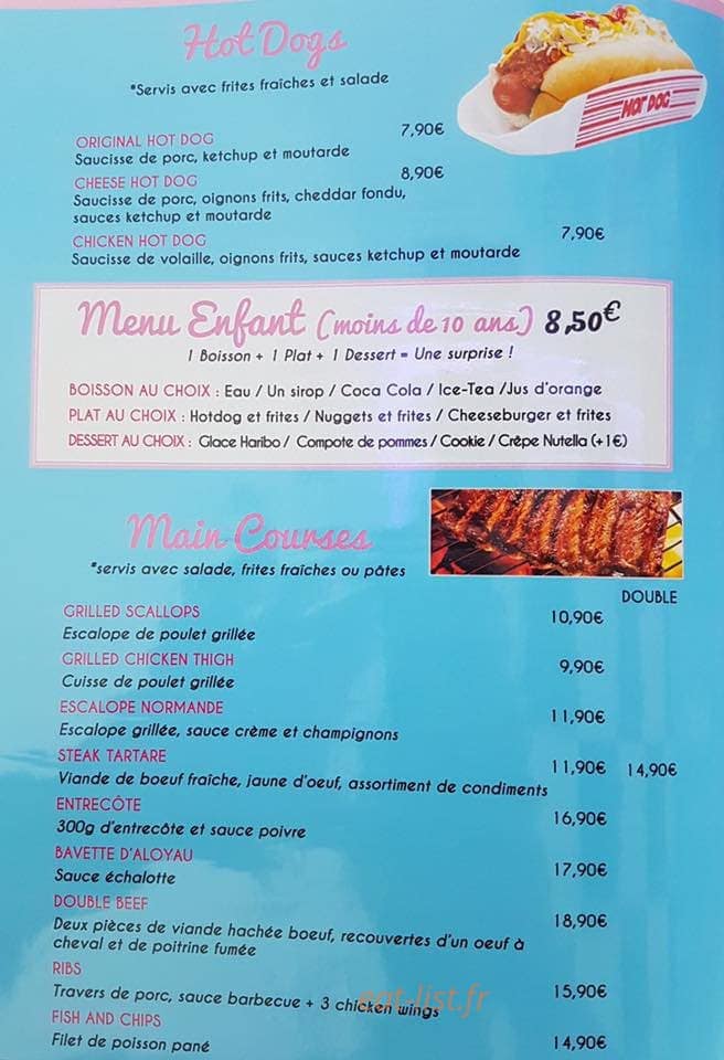 MC Diner — carte page 5