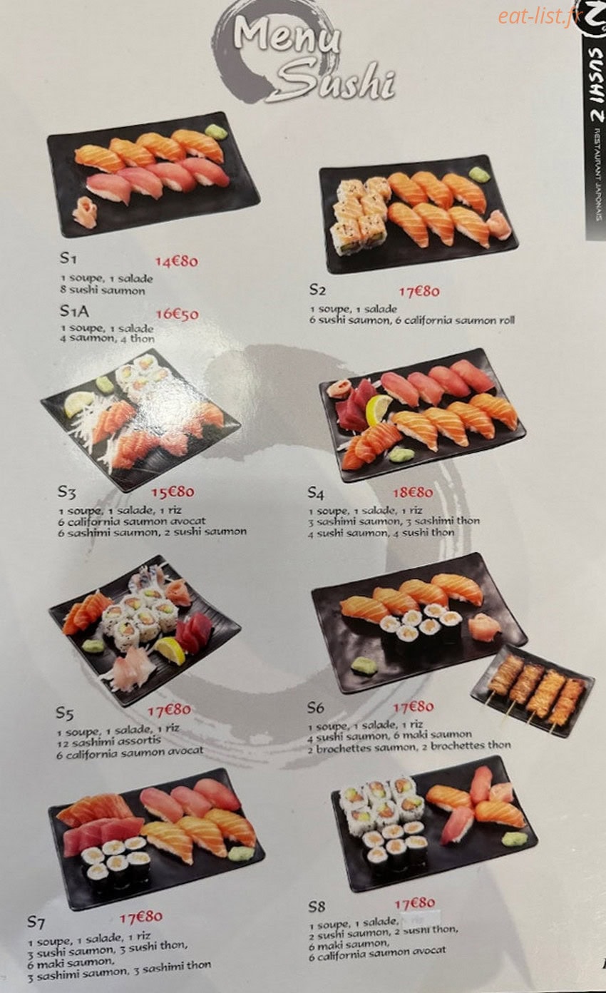 Sushi Z — carte page 5