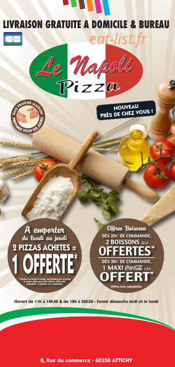 Le Napoli — carte page 1