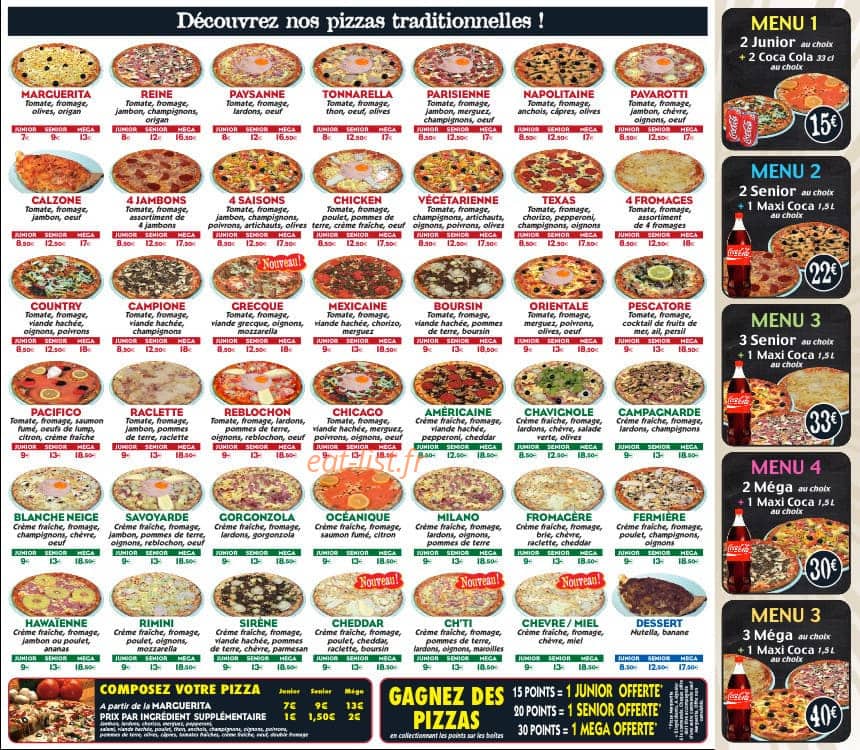 Le Napoli — carte page 2