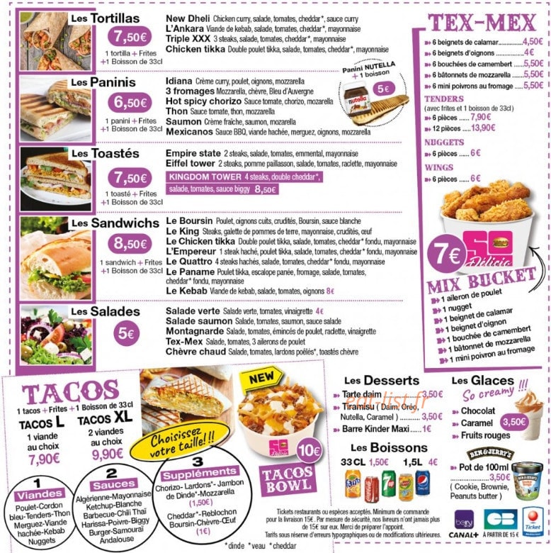 So Delicio — carte page 4