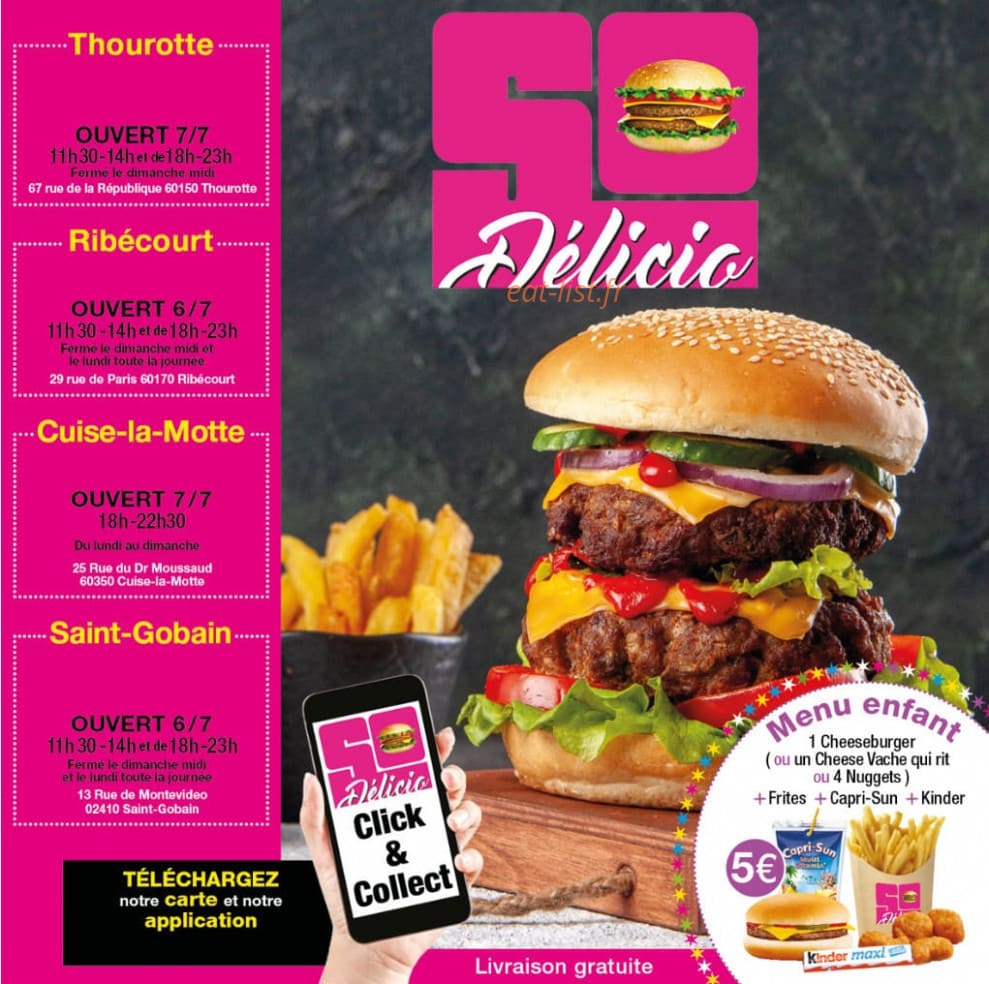 So Delicio — carte page 1