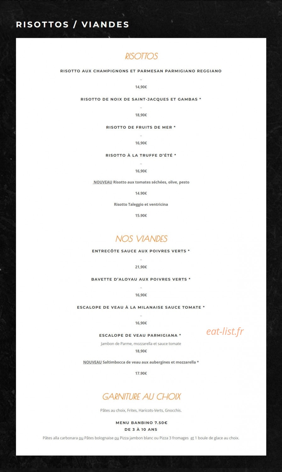 Castello — carte page 2