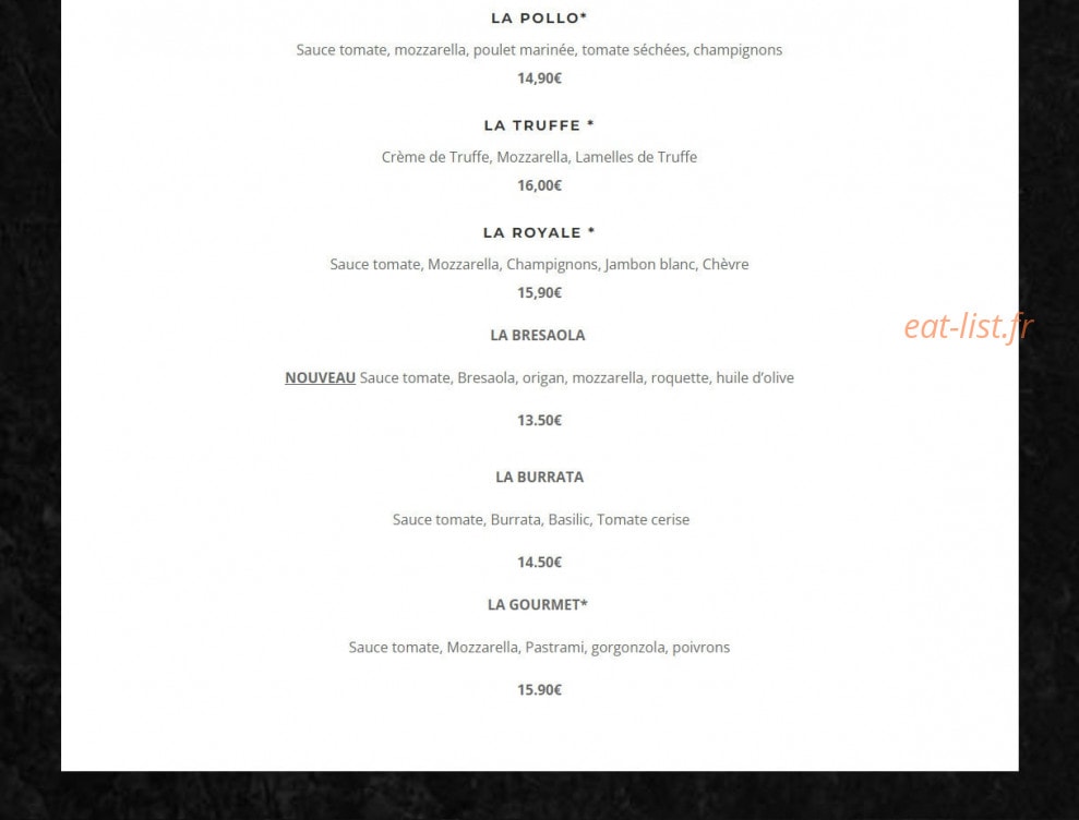 Castello — carte page 6