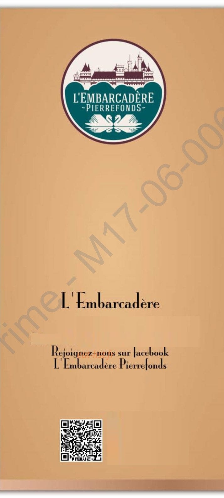 L'embarcadère — carte page 1