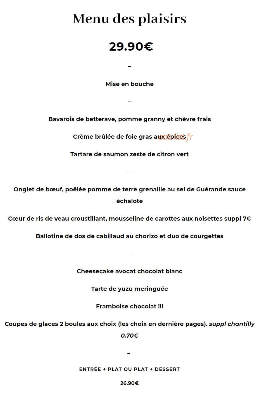 Le Castle — carte page 6