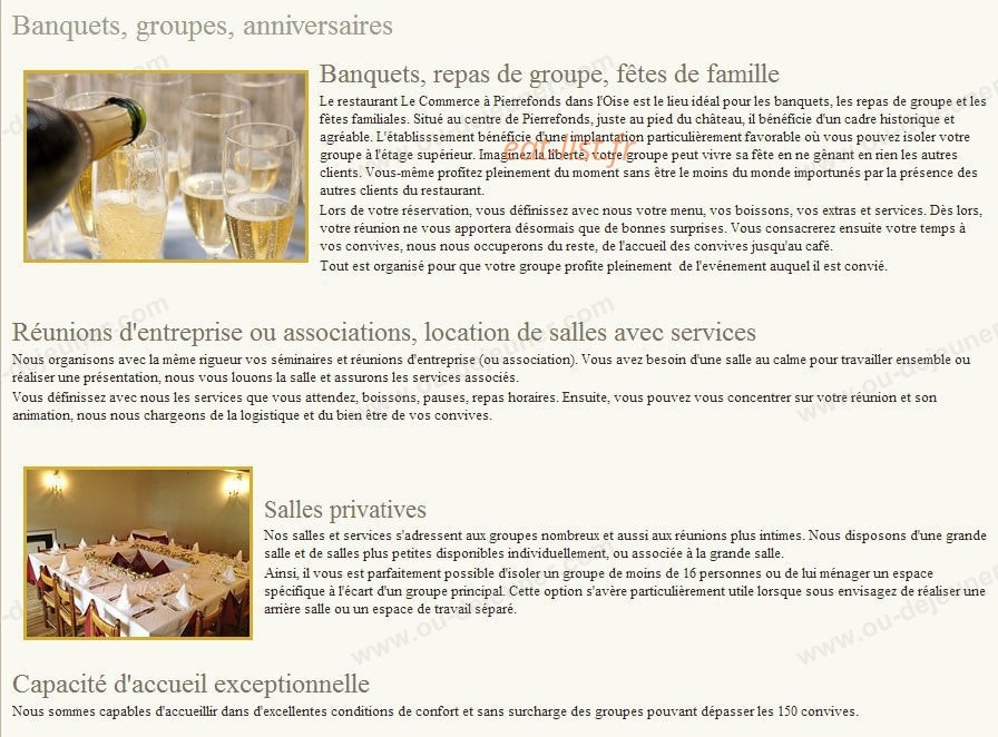 Le Commerce — carte page 8