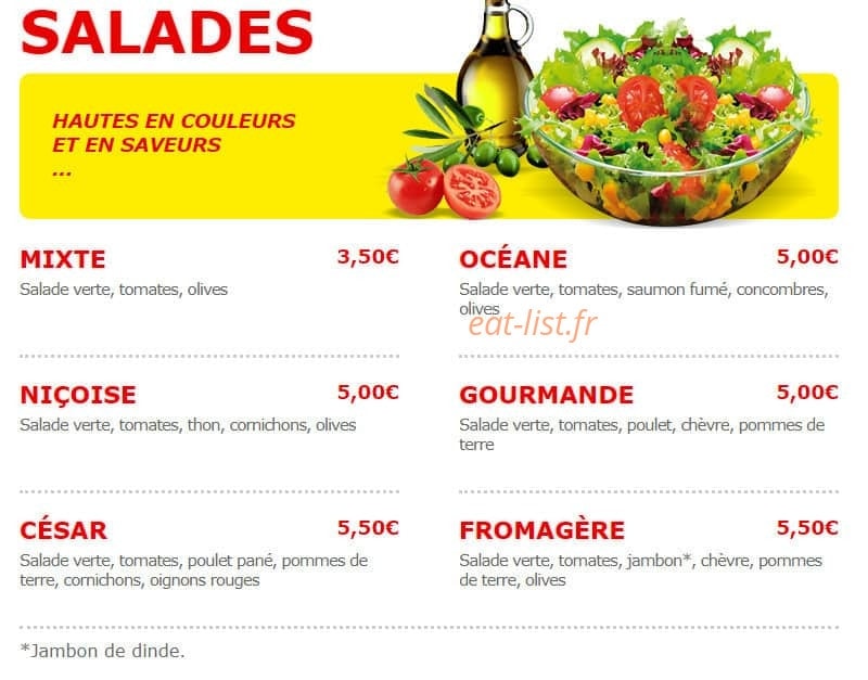 Pizza roma — carte page 3