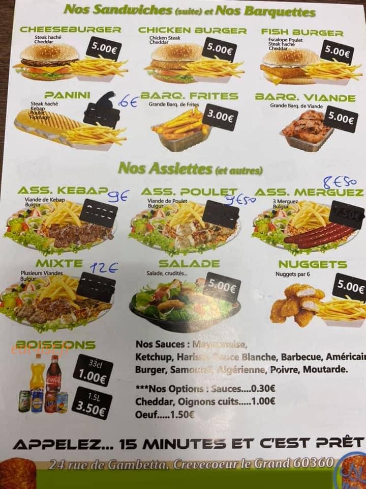 Kebab Turca — carte page 2