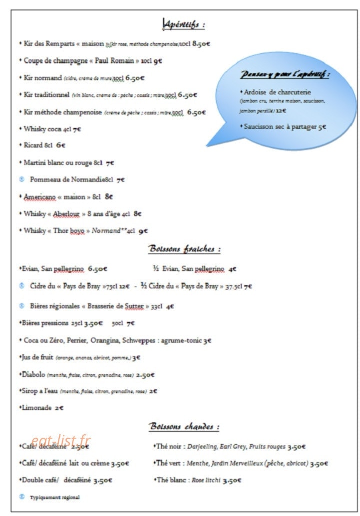 Les Remparts À Gerberoy — carte page 1