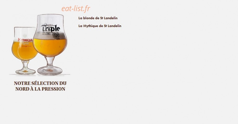 Le Comptoir du Malt — carte page 35