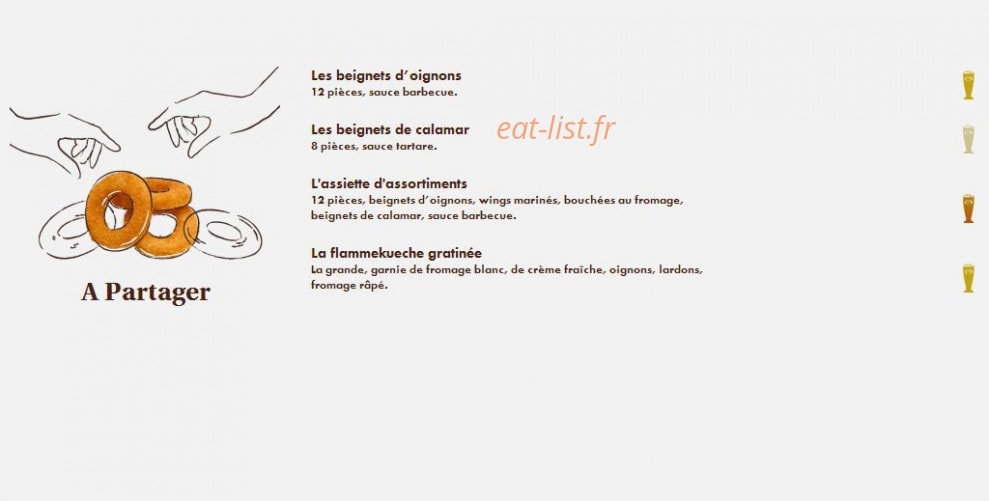 Le Comptoir du Malt — carte page 4