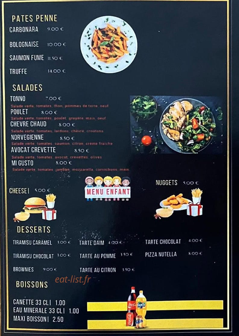 Mi Gusto — carte page 4