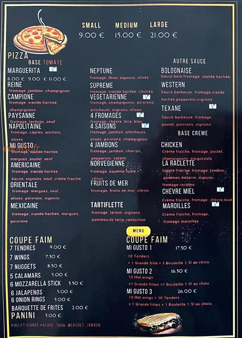 Mi Gusto — carte page 2