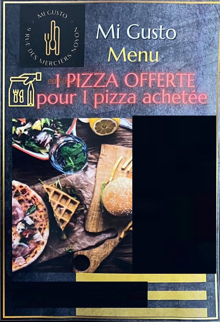 Mi Gusto — carte page 1