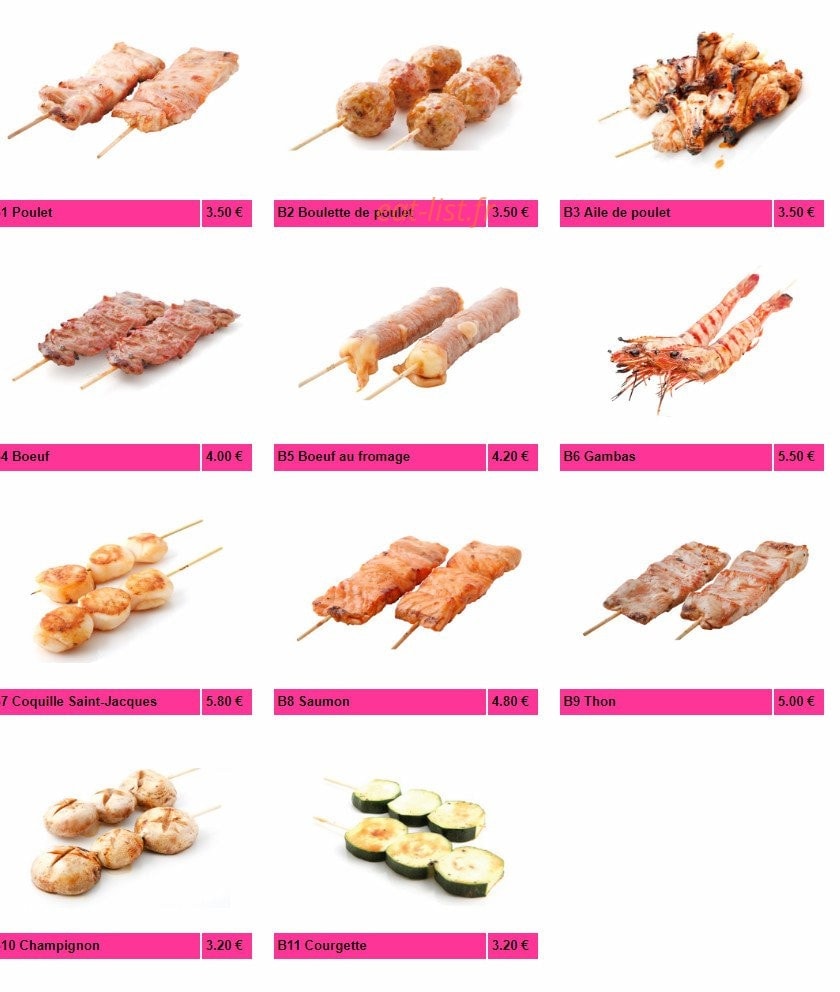 Sushi Nobara — carte page 11