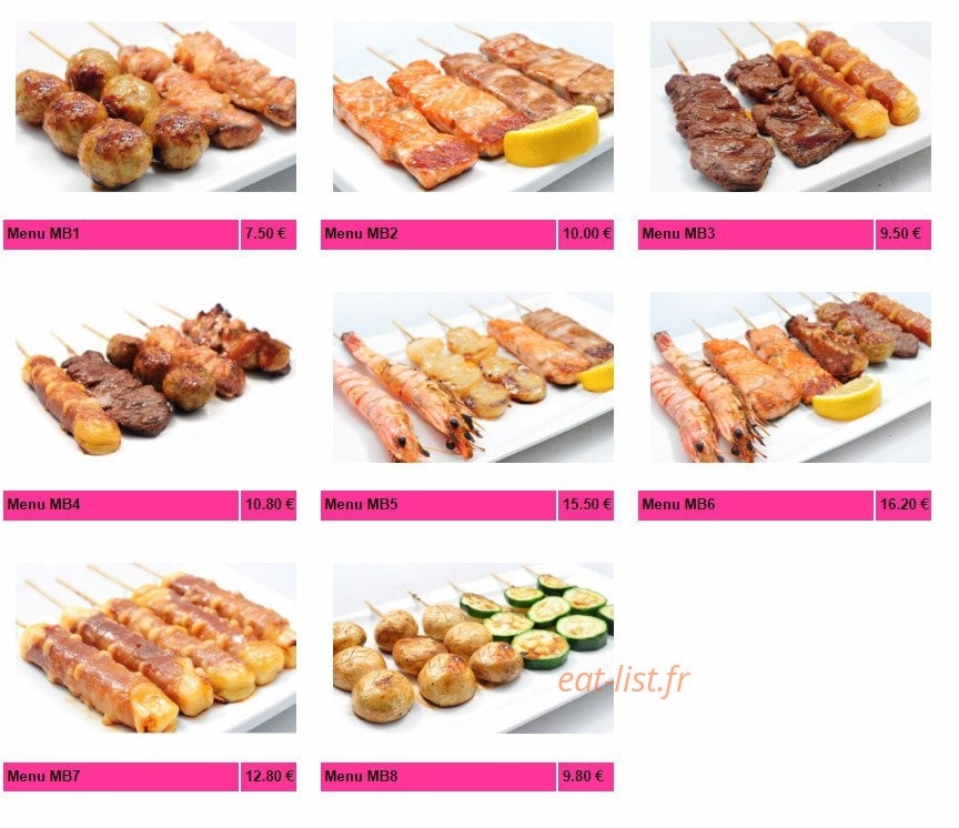 Sushi Nobara — carte page 17