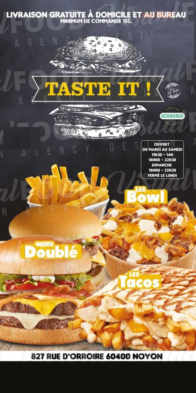 Taste It — carte page 1