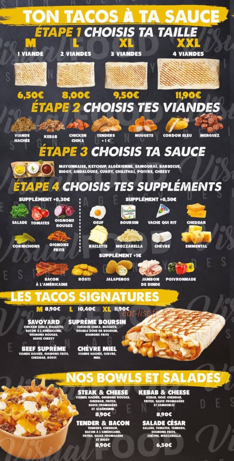 Taste It — carte page 2