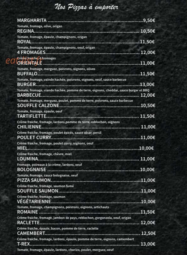 Il Gusto Bj — carte page 2