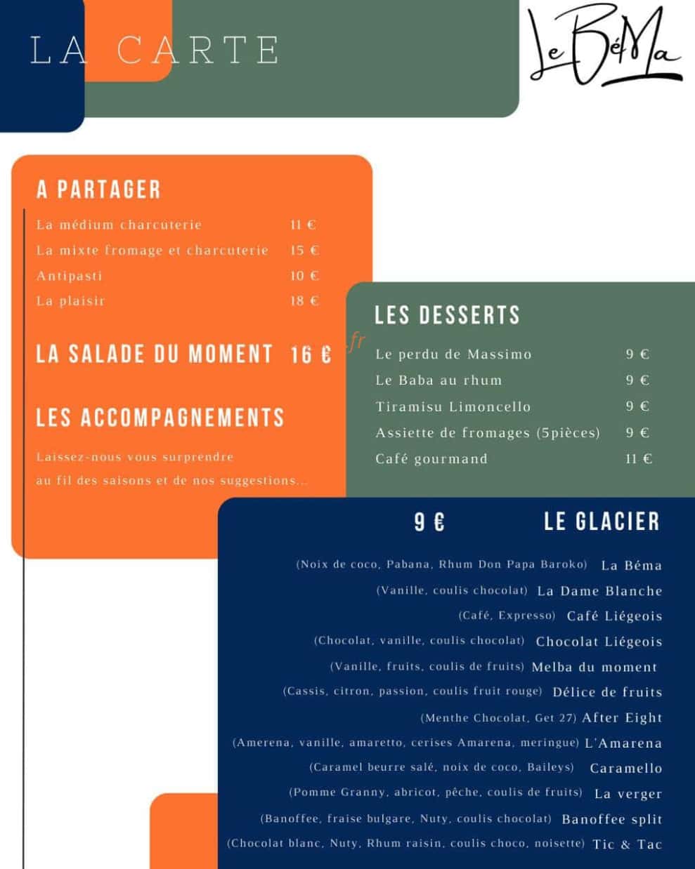 Le Béma — carte page 1