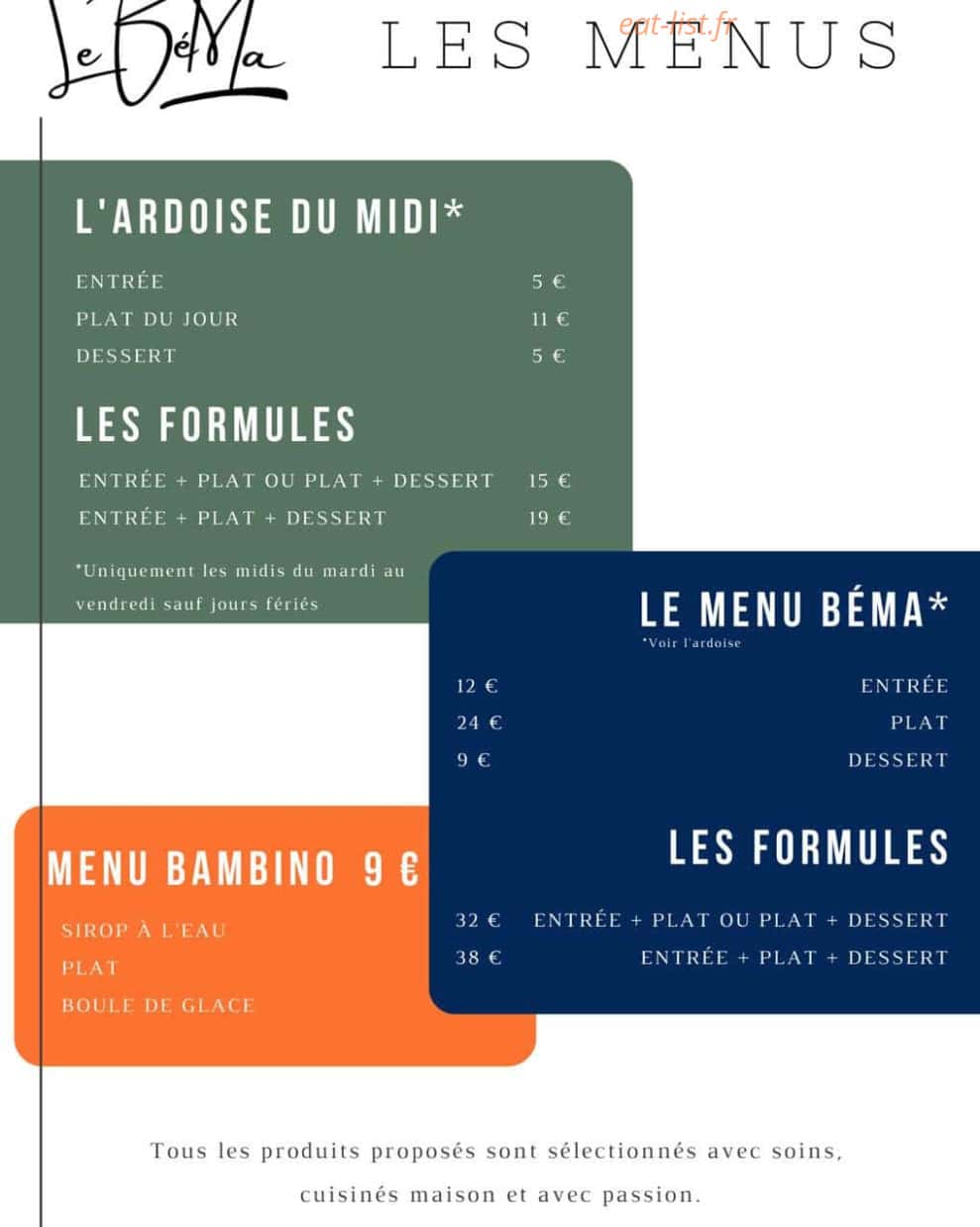 Le Béma — carte page 2