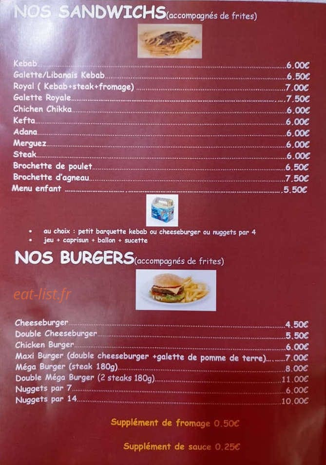 Le Bosphore 6 — carte page 1