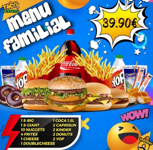 Tacos Perfeito 2 — carte page 9