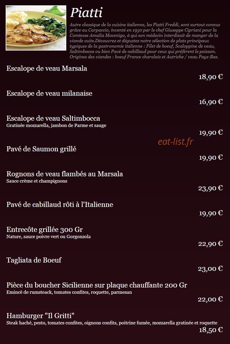 Il Gritti — carte page 9