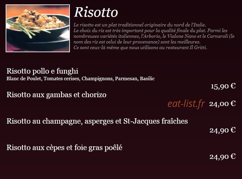 Il Gritti — carte page 6