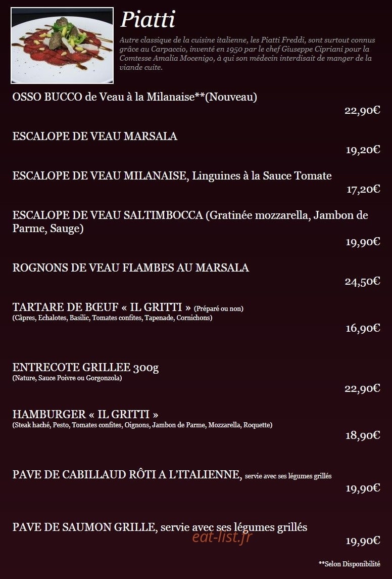 Il Gritti — carte page 8