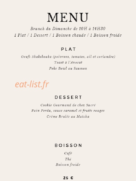 Le Boudoir — carte page 5