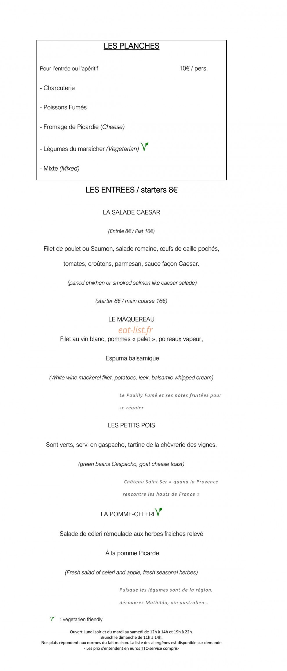 Le Cob — carte page 2