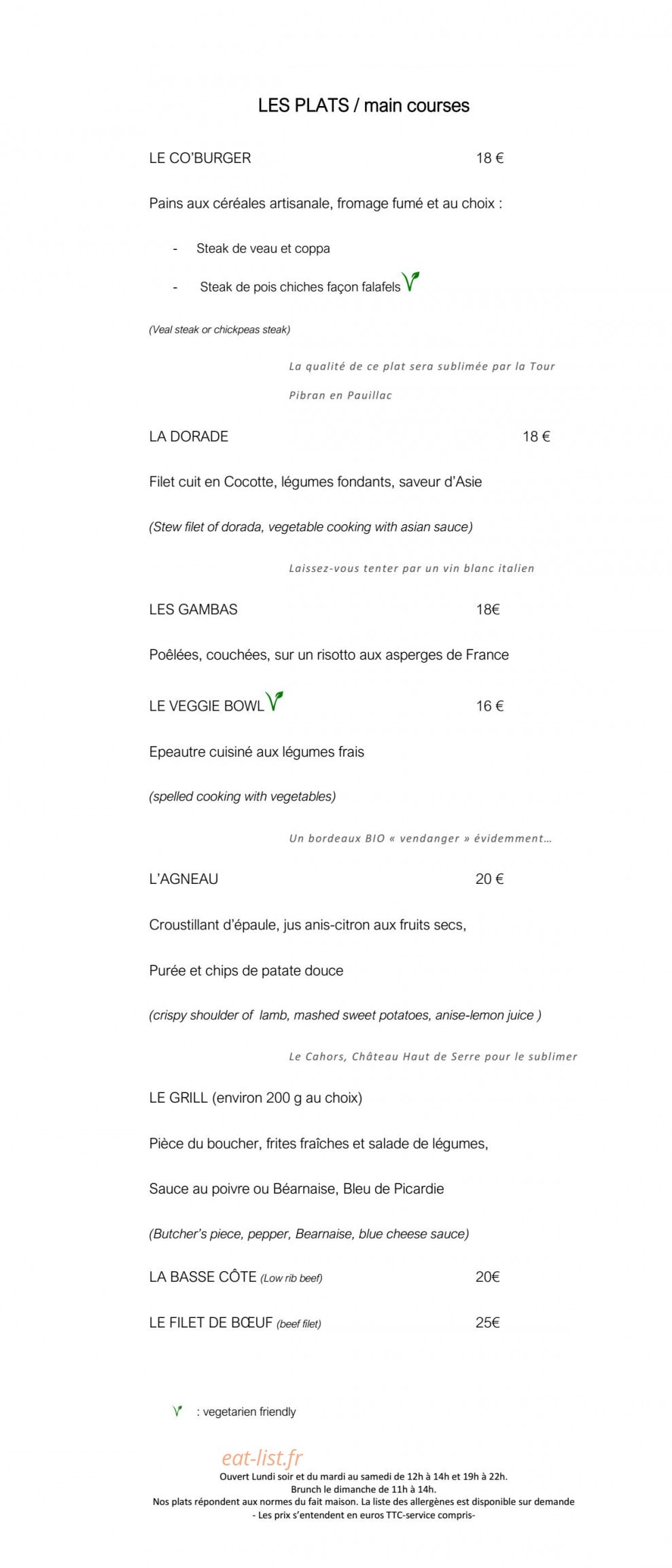 Le Cob — carte page 3