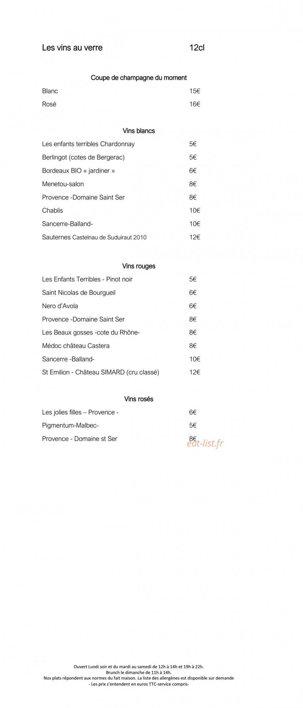 Le Cob — carte page 10