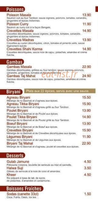 Tajmahal — carte page 3