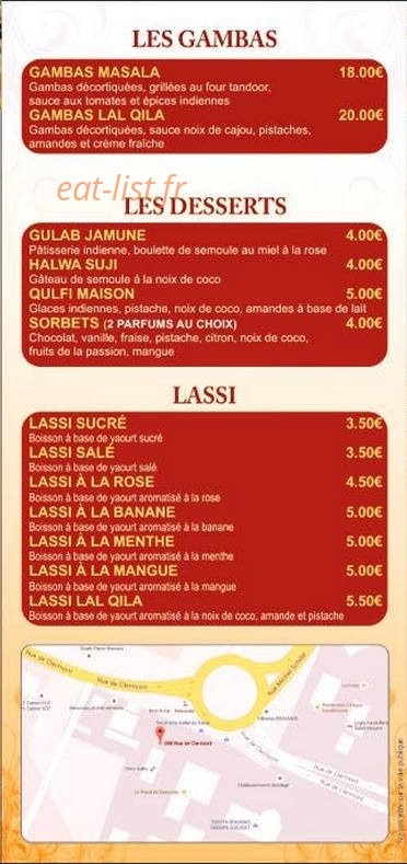 Lal Qila — carte page 6
