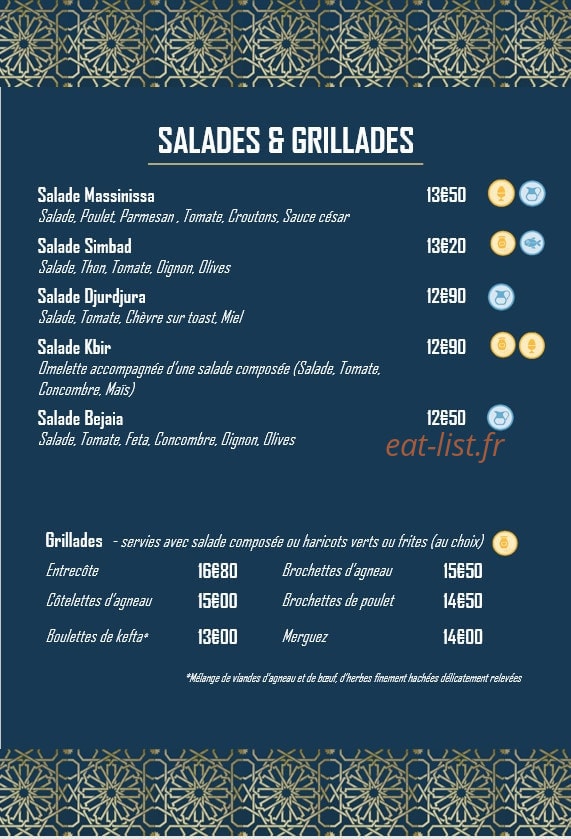 Le Simbad — carte page 5