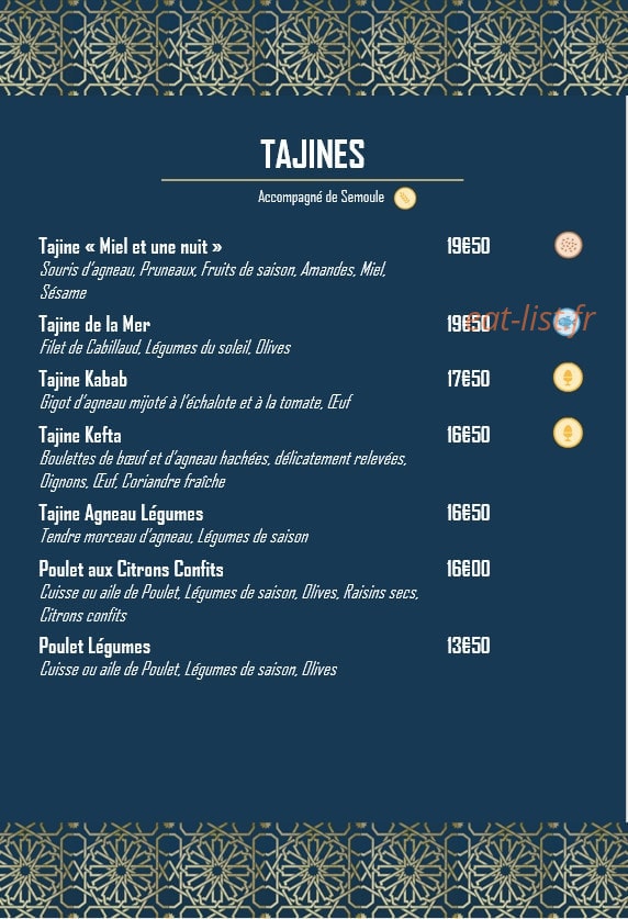 Le Simbad — carte page 6