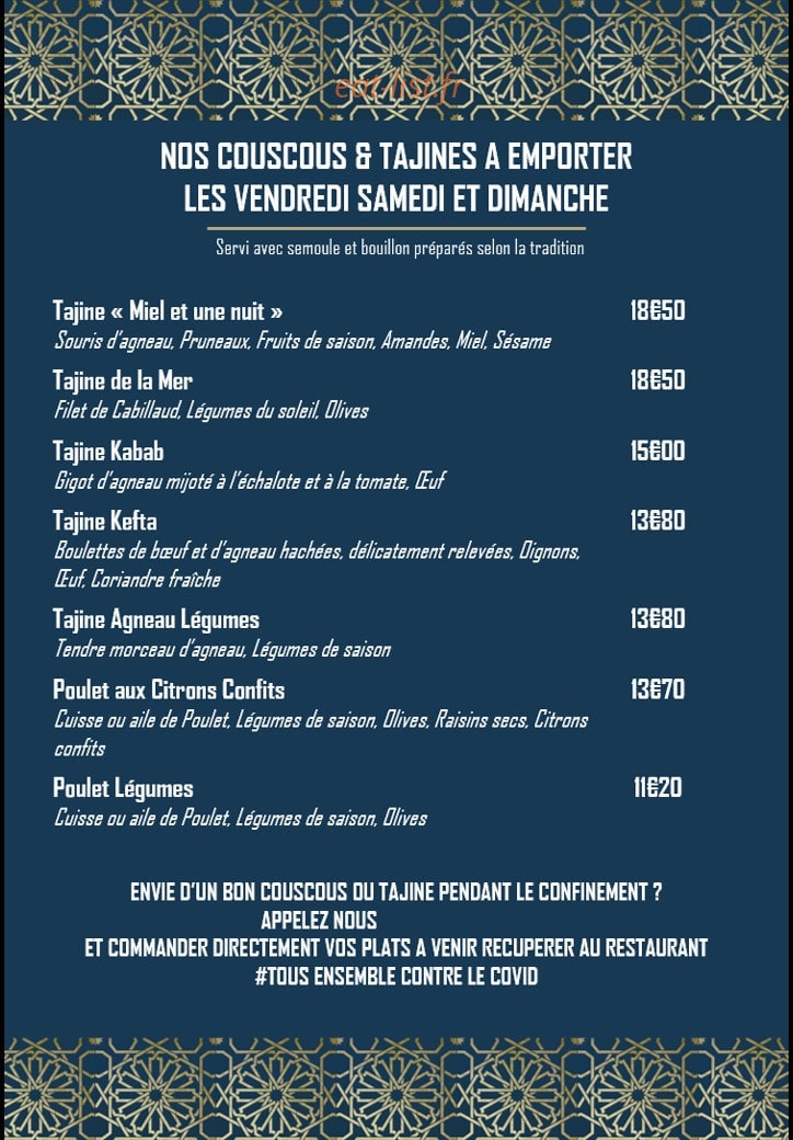 Le Simbad — carte page 1