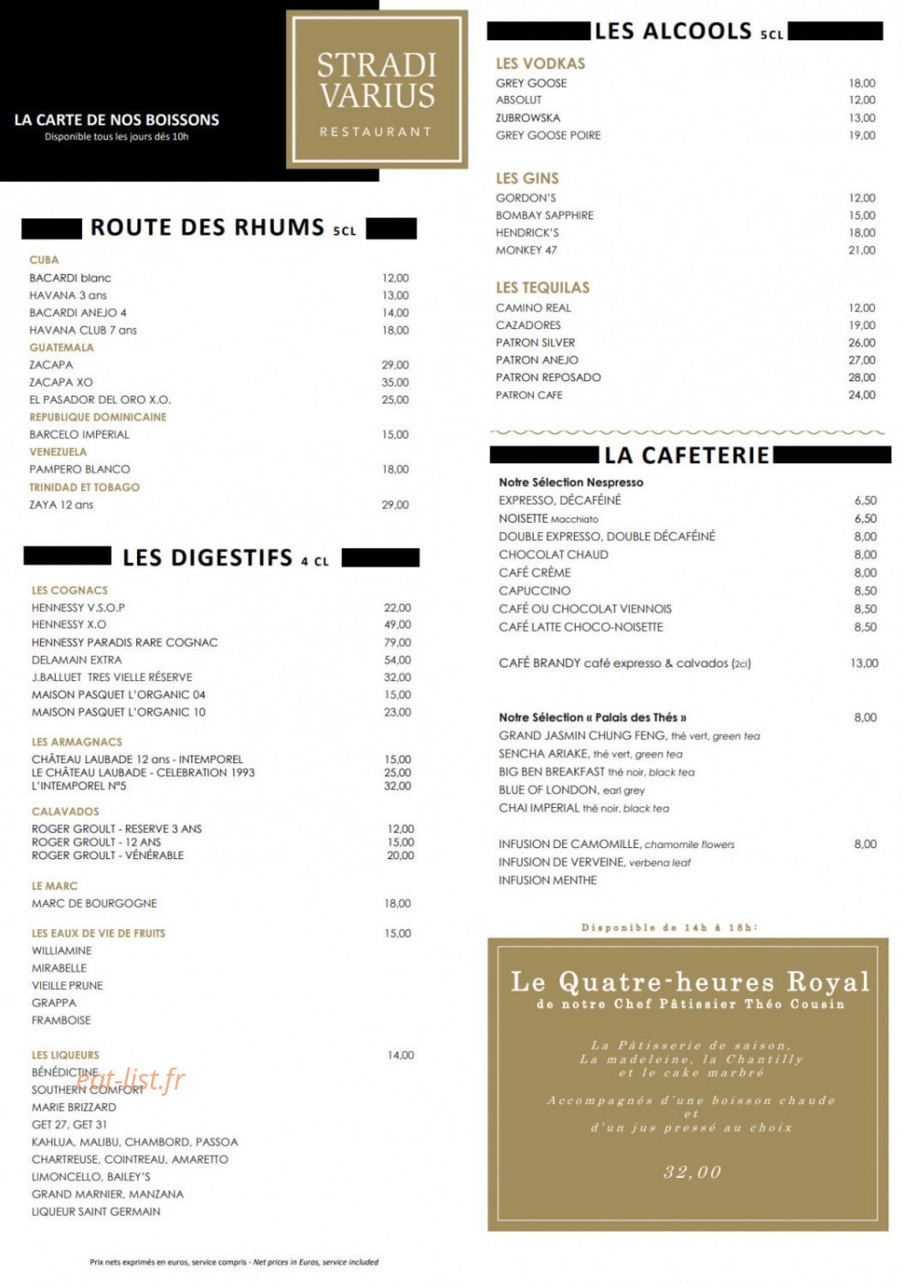 Le Stradivarius — carte page 4
