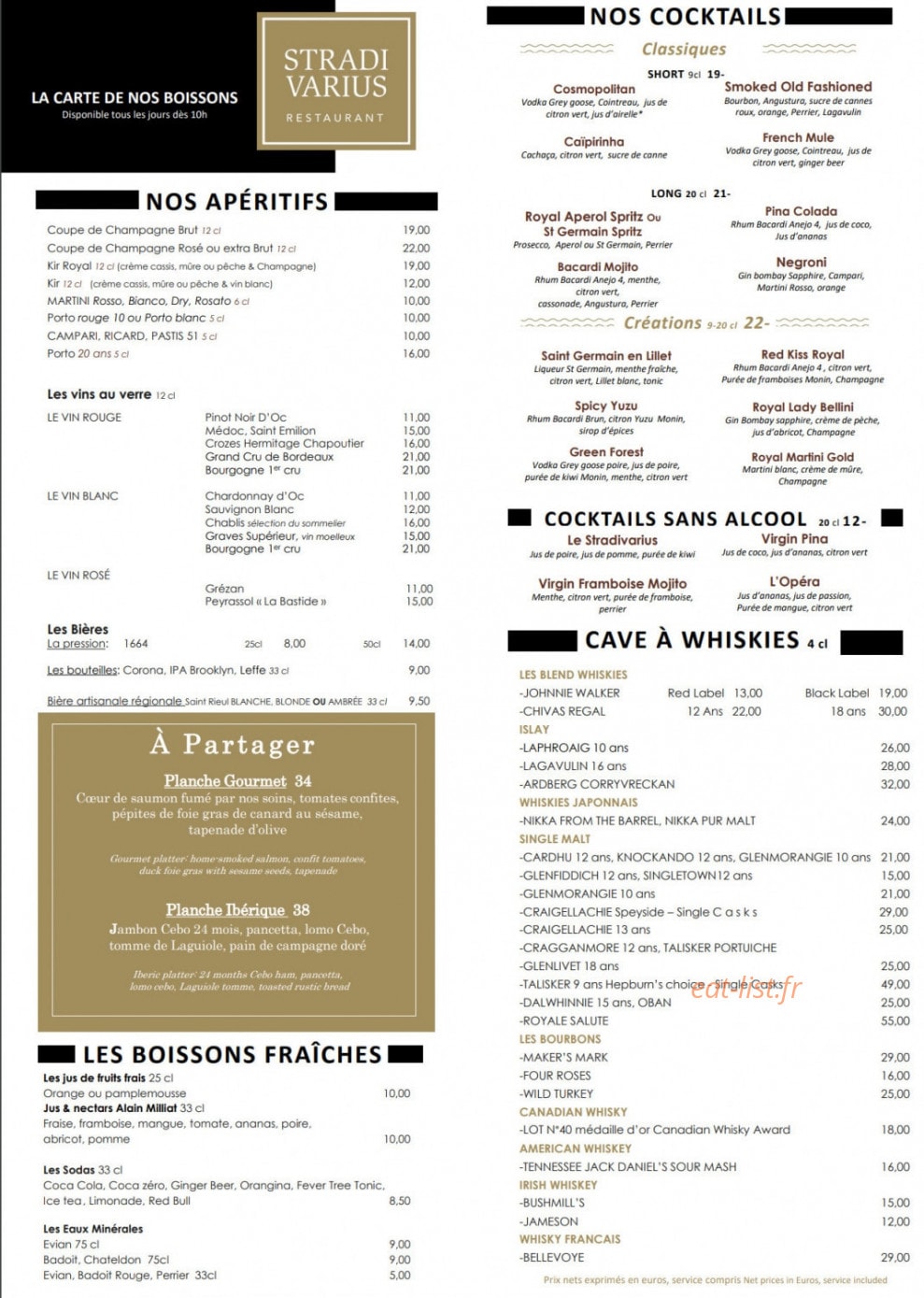 Le Stradivarius — carte page 3