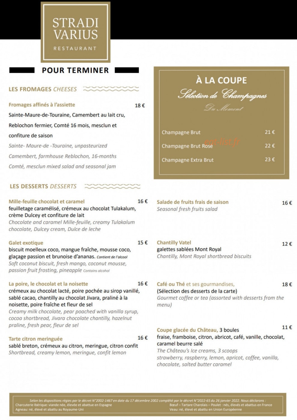 Le Stradivarius — carte page 2