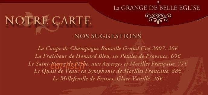 La Grange de Belle-Église — carte page 11