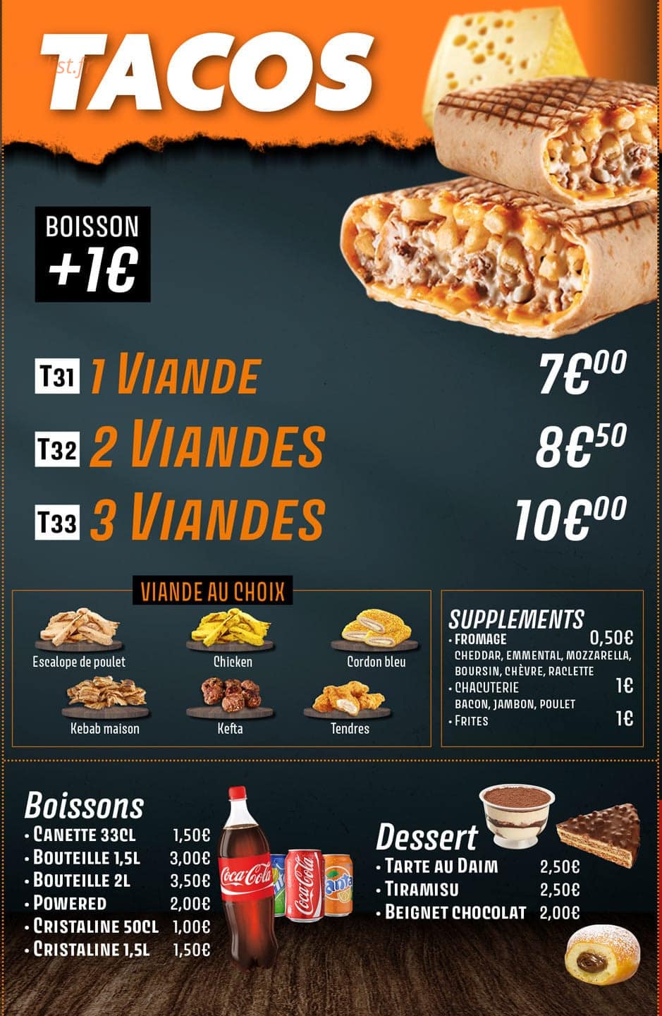 Aux bons délices — carte page 2