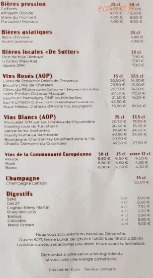 Le Partage — carte page 3