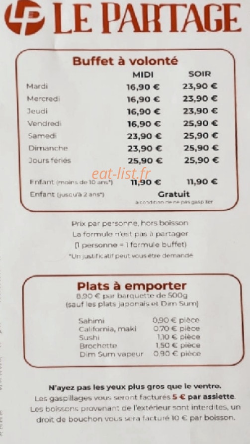 Le Partage — carte page 2