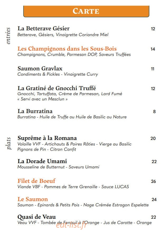 Lucas — carte page 1