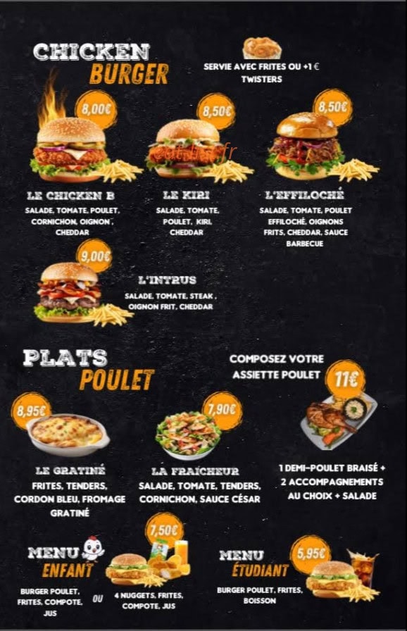 Chef braisé — carte page 3